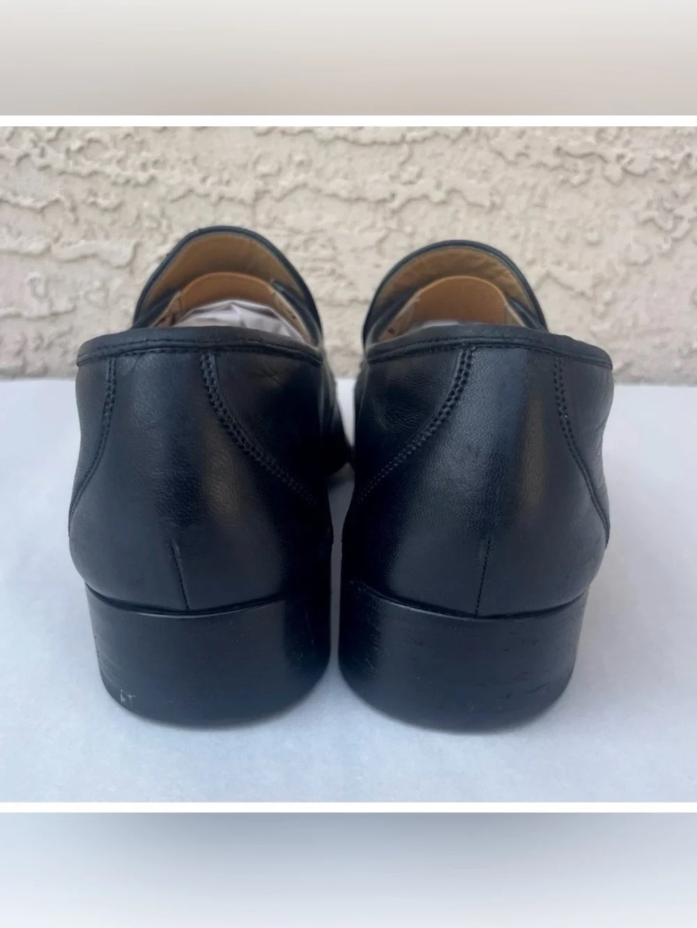 Bally of Switzerland Sligo Mens Sz US 9.5 D Black Leather Penny Moc Loafers VTG